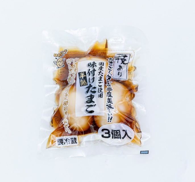 半熟味付けたまご (美味しょうゆ)